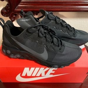 Nike react Element 55 triple black